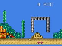 une photo d'Ã©cran de Alex Kidd in the Enchanted Castle sur Sega Megadrive